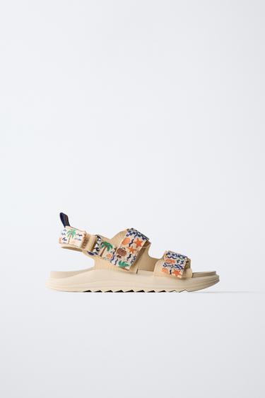 TECHNICAL SANDALS - Ecru White by Zara