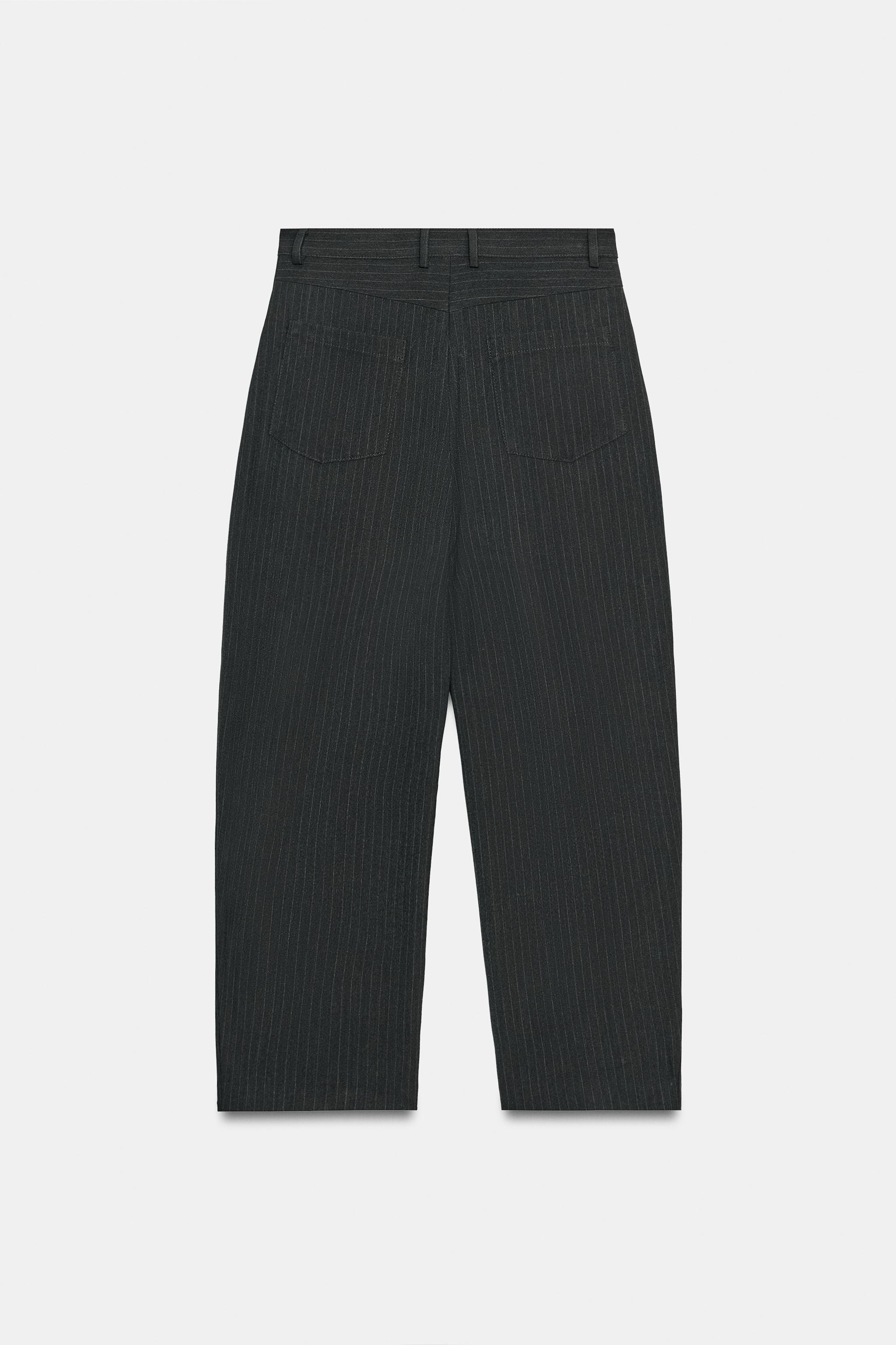 PANTALON BARREL RAYURES ZW COLLECTION