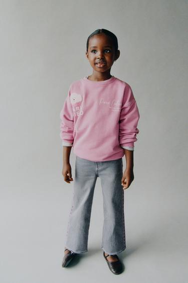 TERRY PATCH SWEATSHIRT - Mid-pink de Zara - Image 5