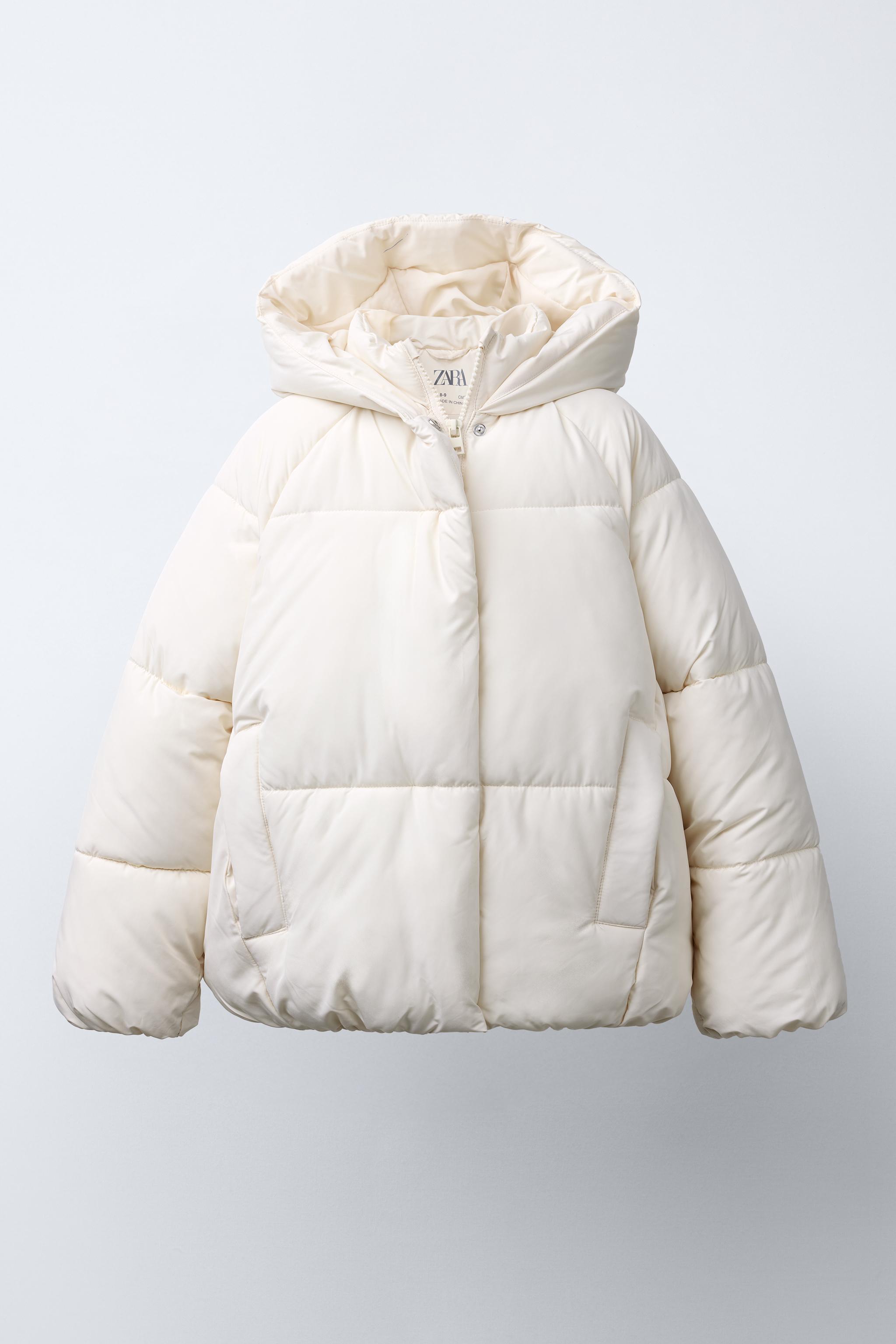 完売品 ZARA ドット柄キルティングアノラック ダウン ホワイトXS新品タグ付 完売品zaraドット柄キルティングアノラック Xs 新品タグ付き