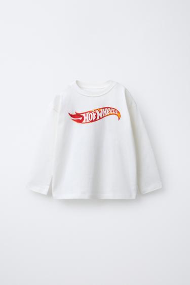 HOT WHEELS ™ MATTEL CAR T-SHIRT - Ecru by Zara - Image 0