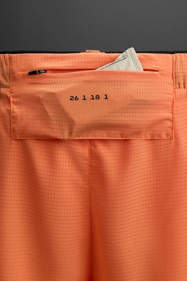 SHORT COURT RUNNING - Orange de Zara - Image 3