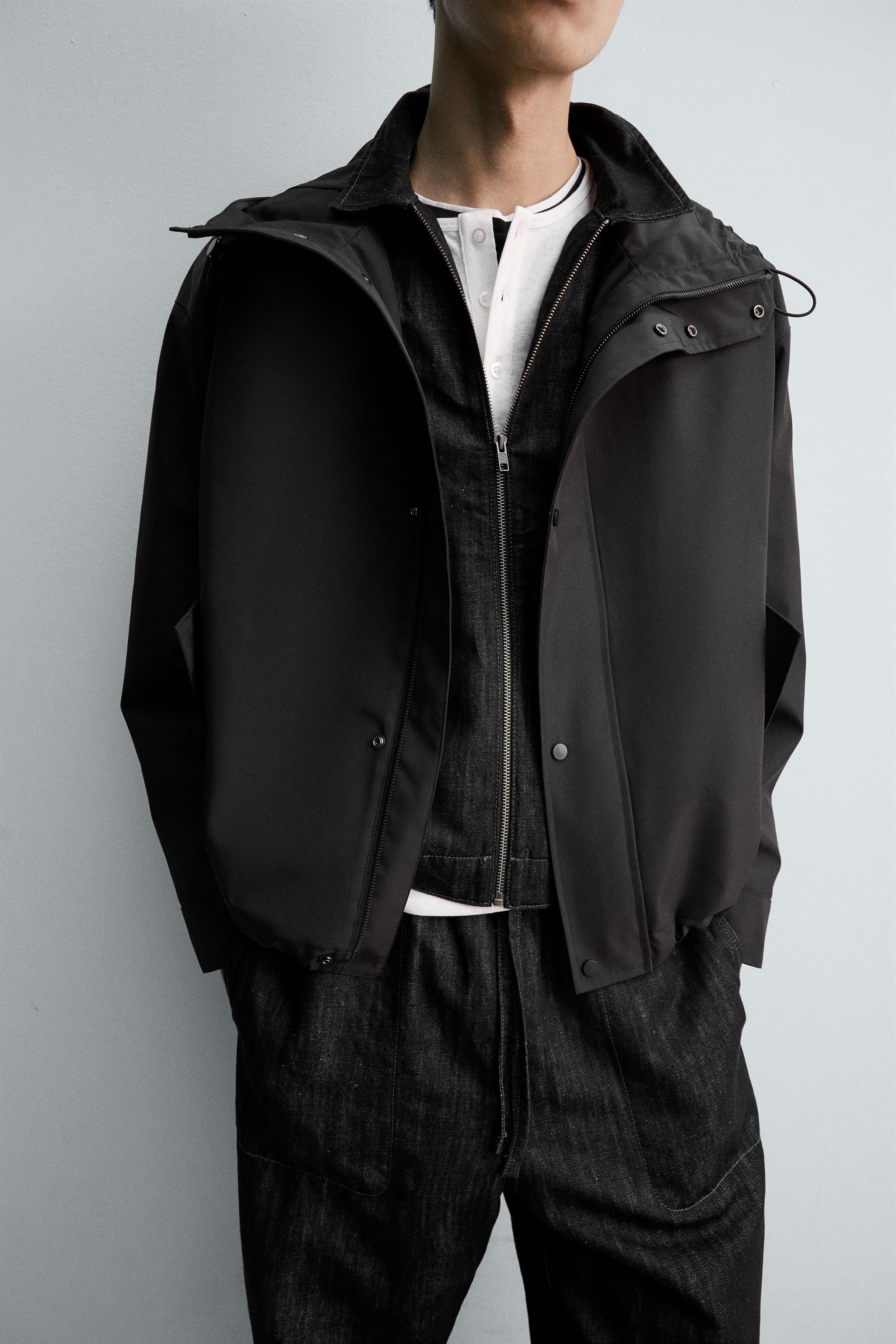 Plantation ブラックツイード ジャケット☆カシミヤ混　ゆったり DETACHABLE MILYTARY BLOUSON #CHARCOAL [YK24FW0767B] – ciacura