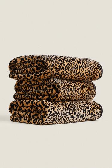 SERVIETTE DE BAIN VELOURS MOTIF ANIMALIER - Leopard de Zara - Image 5