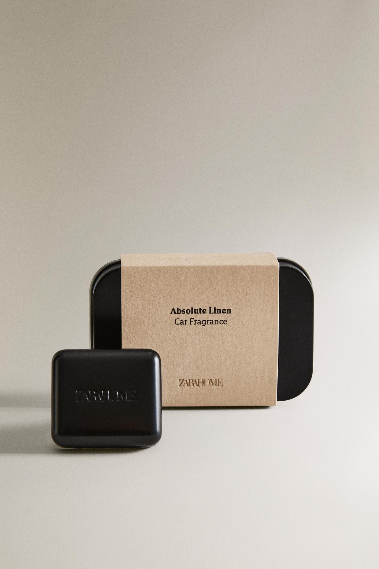 ABSOLUTE LINEN CAR AIR FRESHENER — Mustard