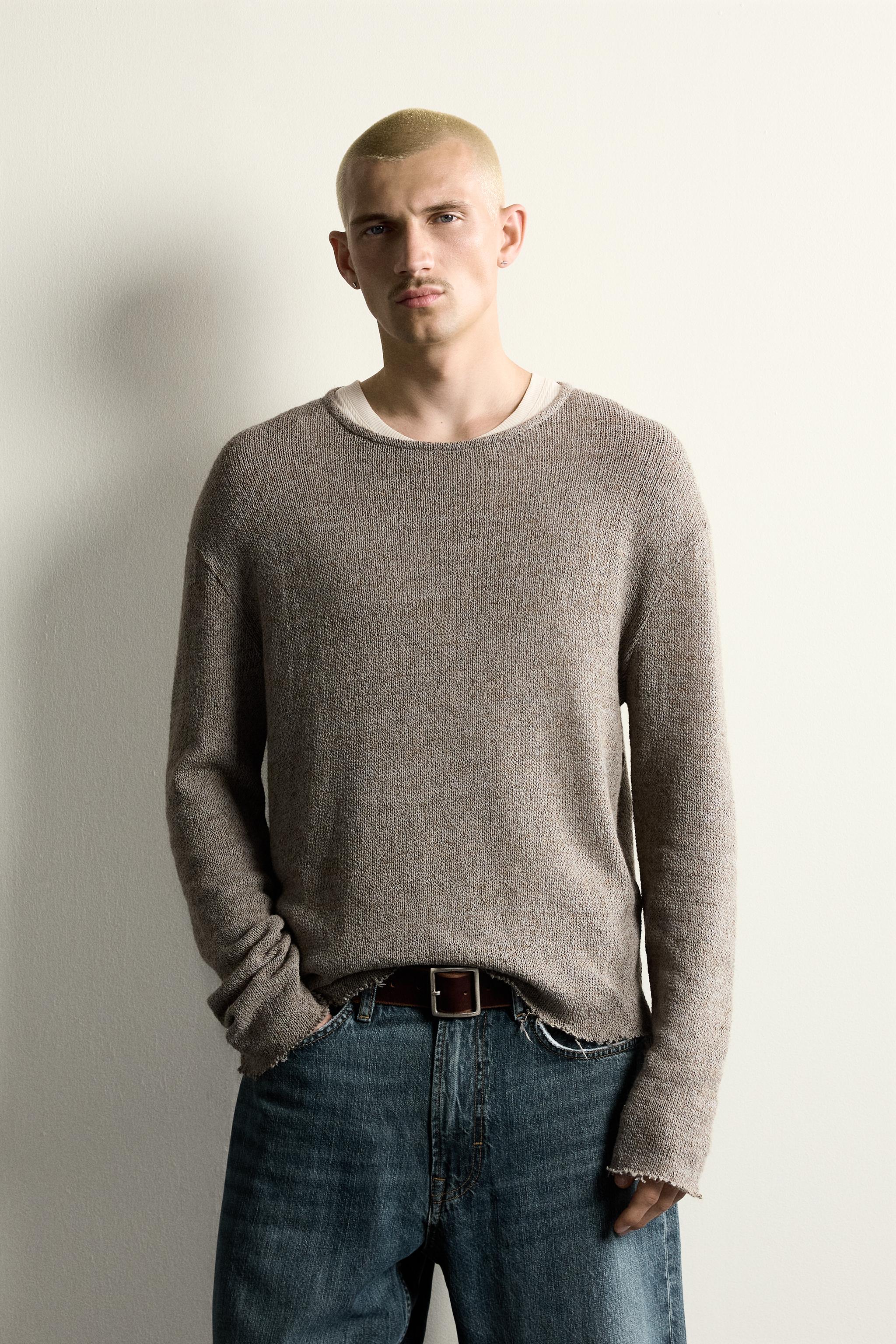 RELAXED FIT KNIT T-SHIRT