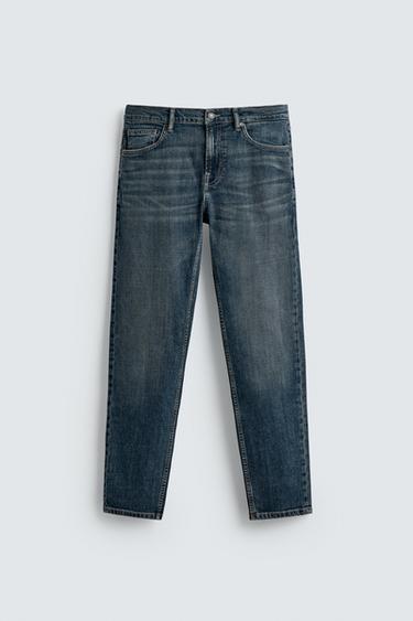 BASIC SLIM FIT JEANS - Blue by Zara