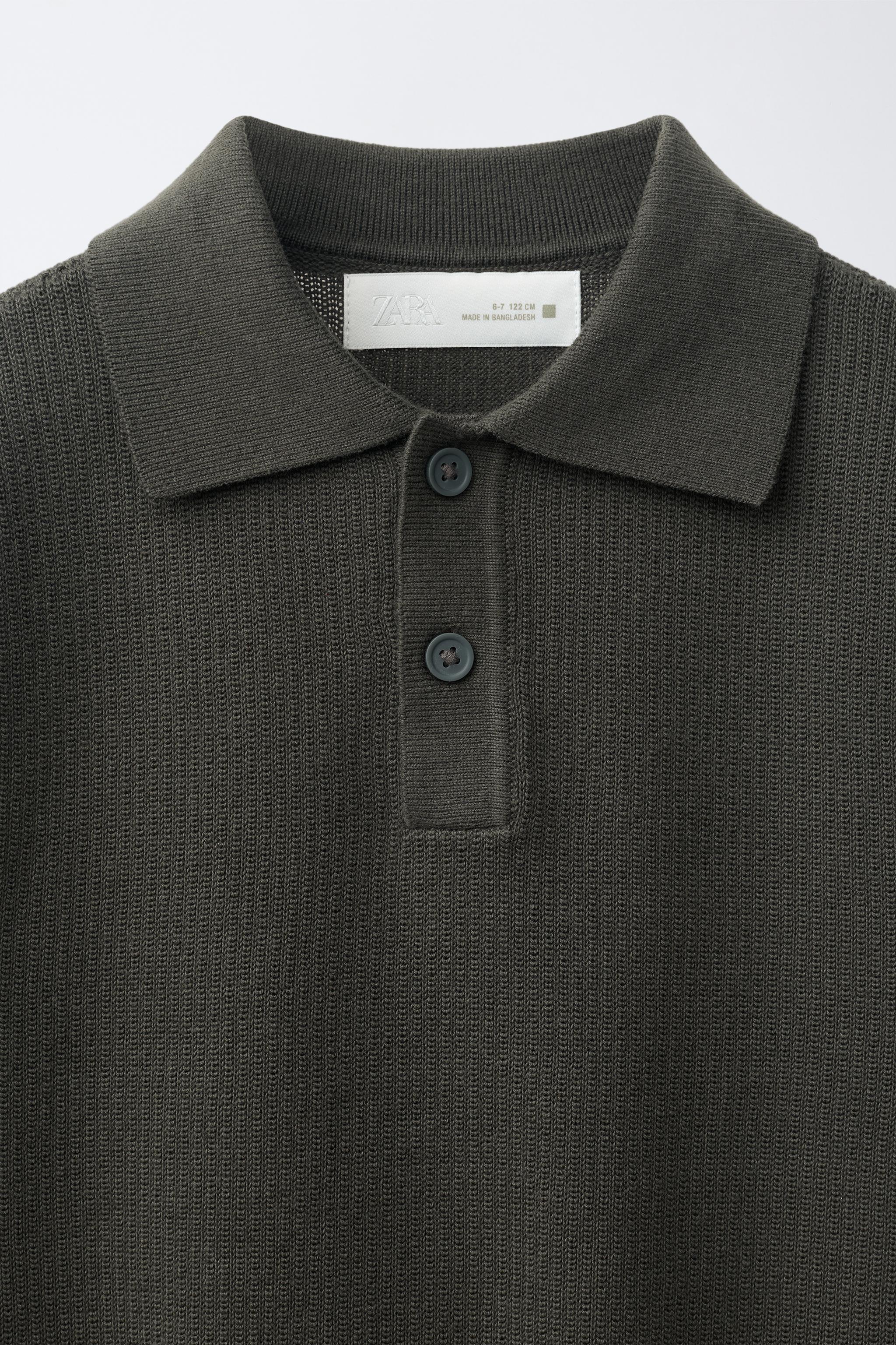 POLO TEXTURÉ UNI