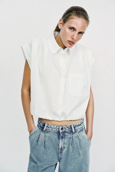 JEAN Z1975 LARGE À PINCES - Bleu clair de Zara - Image 3