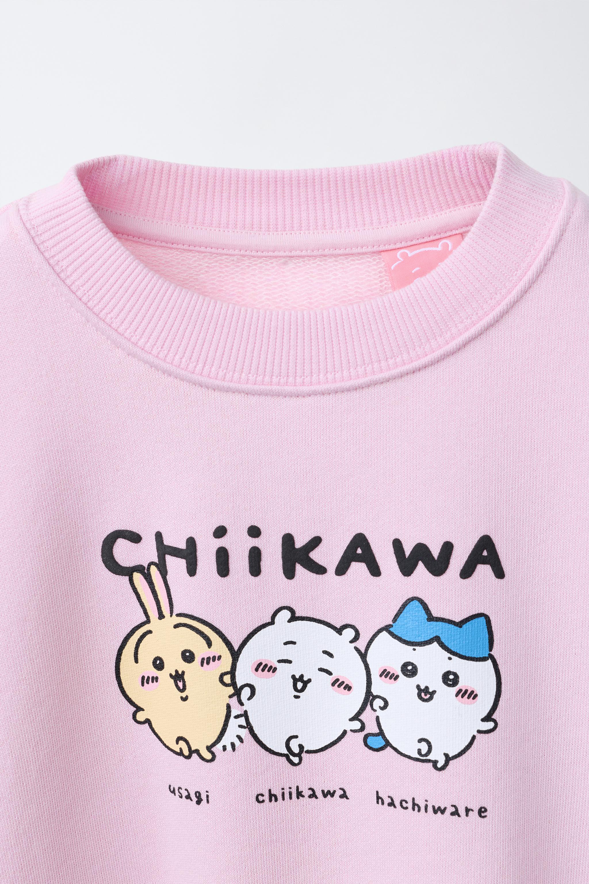 CHIIKAWA PRINT SWEATSHIRT - Pink | ZARA Singapore