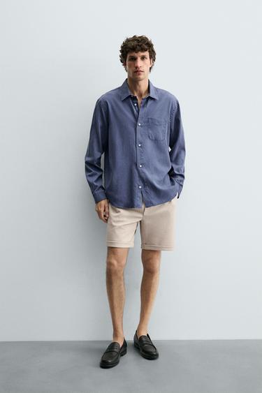 Shorts bermuda de corte regular cómodos