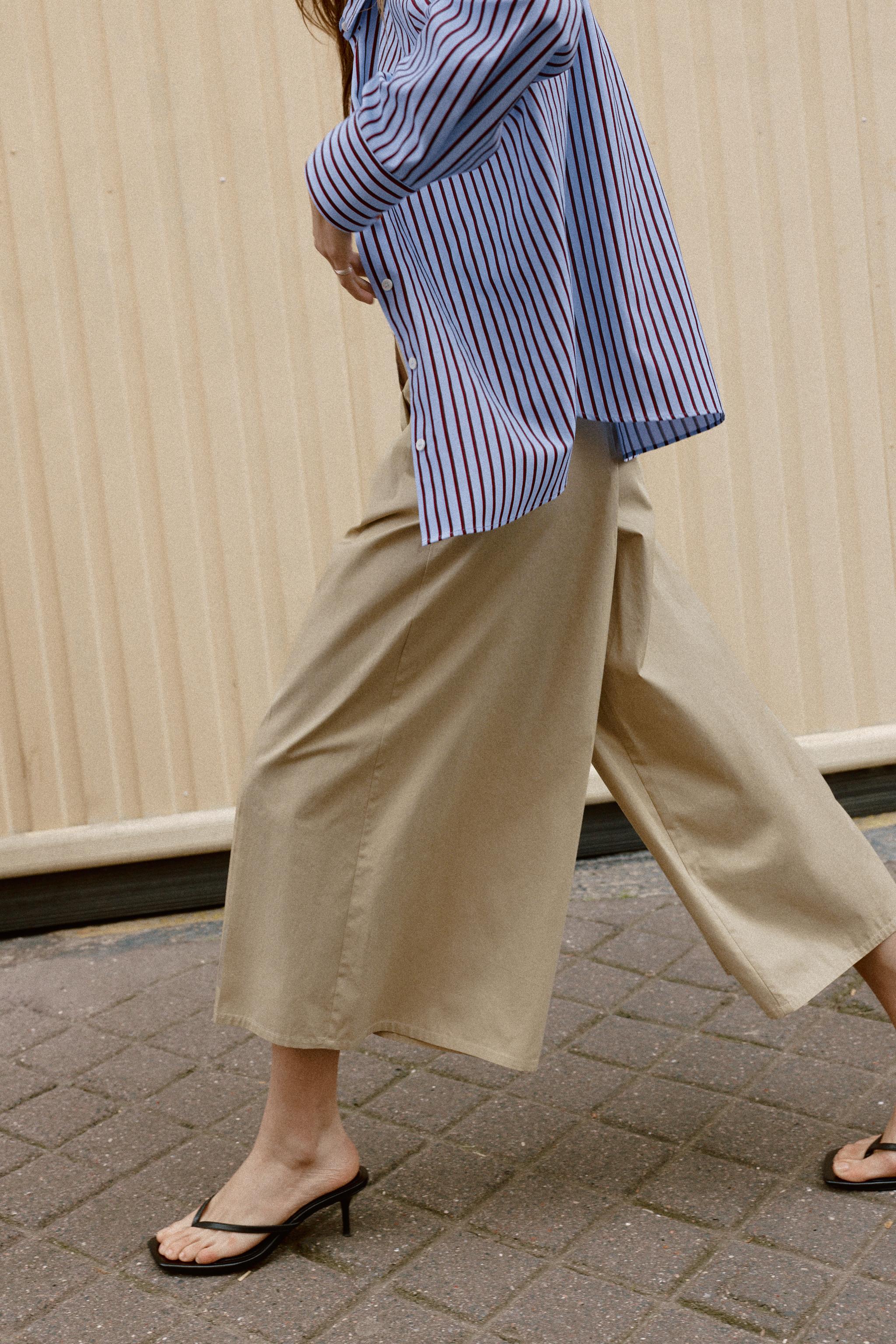 BELTED CULOTTES
