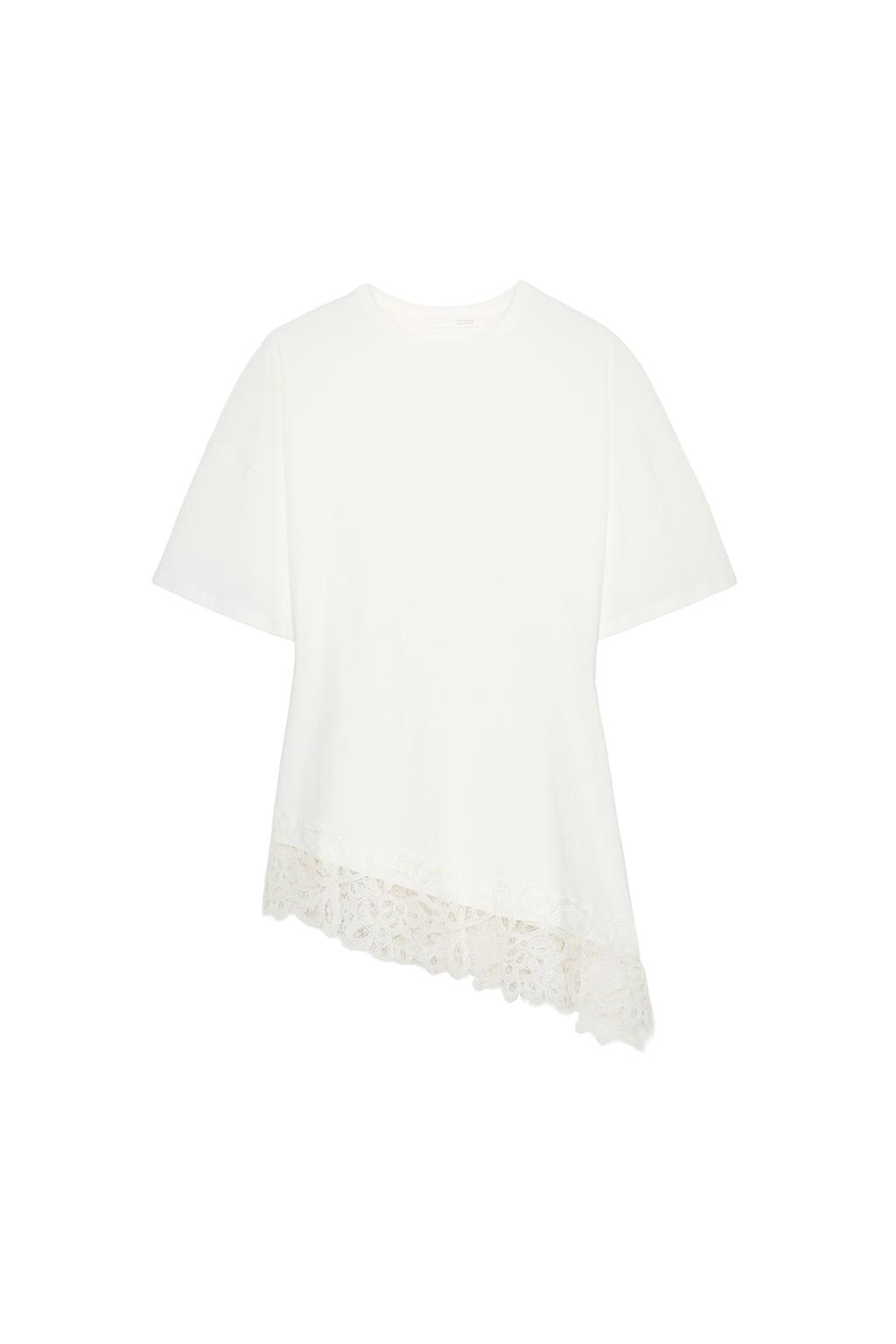 HEAVY COTTON LACE T-SHIRT - image 4