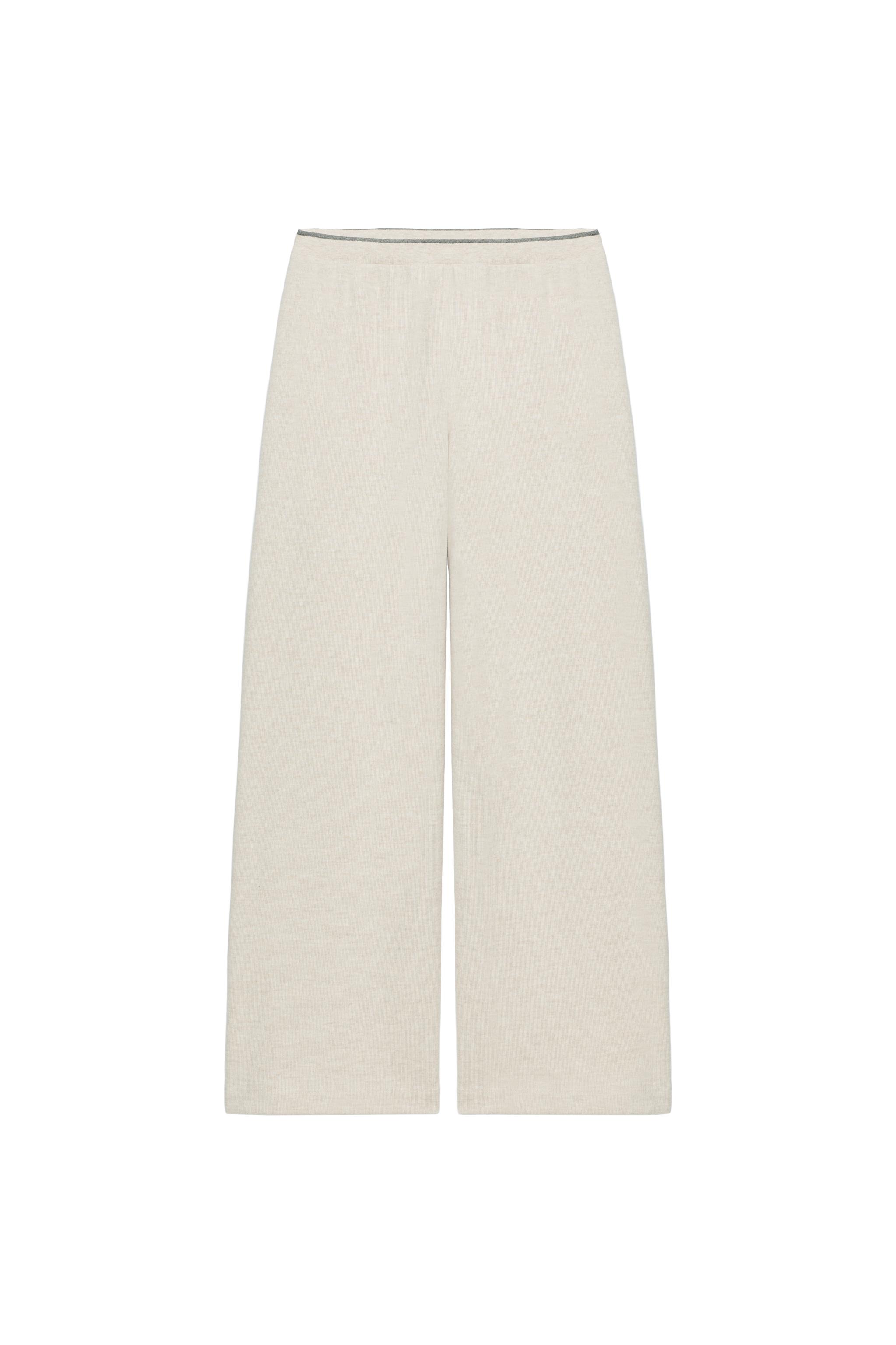 SOFT PANTS WITH CONTRAST STRIPE