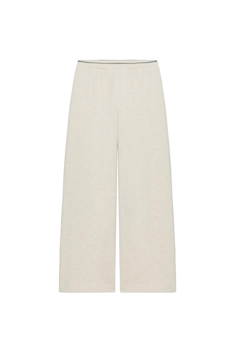 SOFT TROUSERS WITH CONTRAST STRIPE
