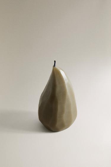 DECORATIVE GREEN DROPLET CANDLE - Green by Zara - Image 1