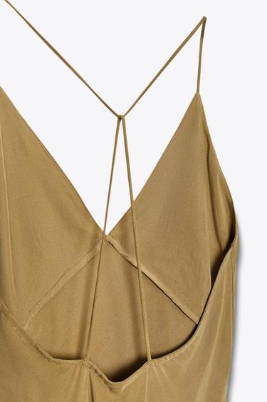 ROBE STYLE LINGERIE ZW COLLECTION - Kaki de Zara - Image 6