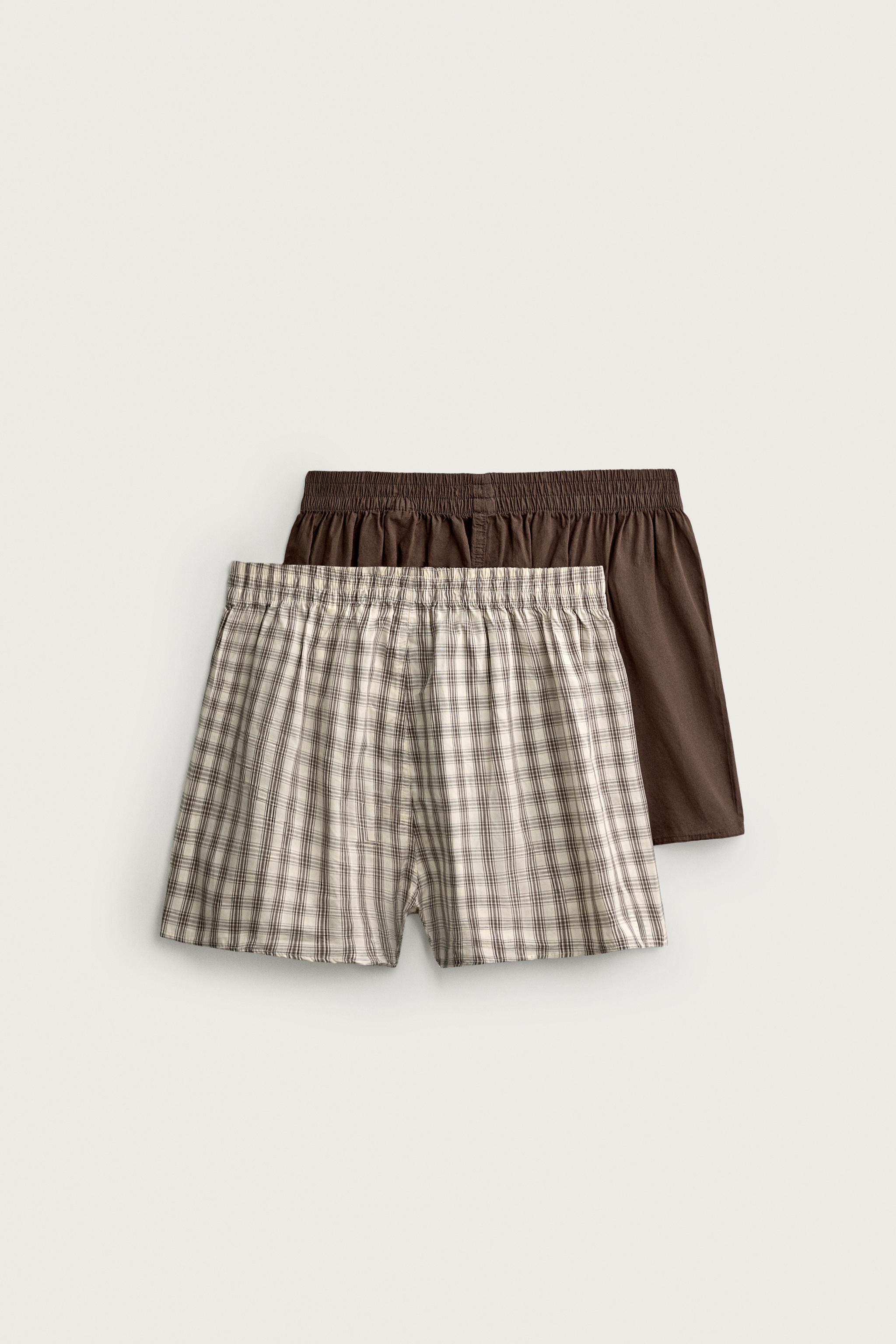 Zara Kombine Poplin Boxer 2'Lİ görsel 2