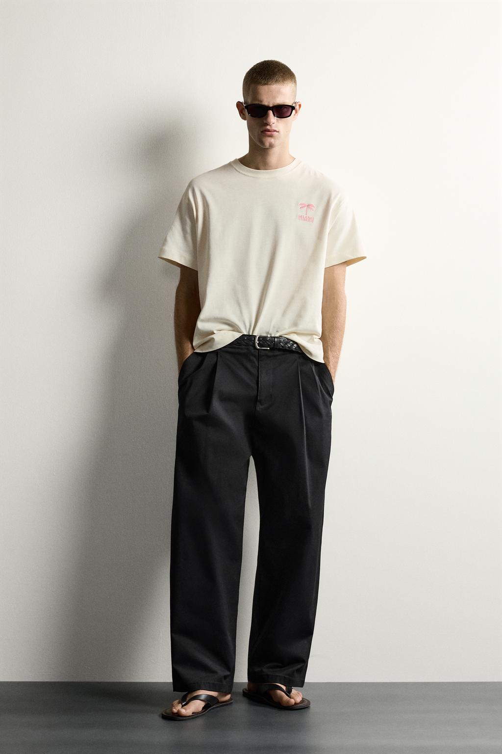 Miami patch relaxed fit köynək