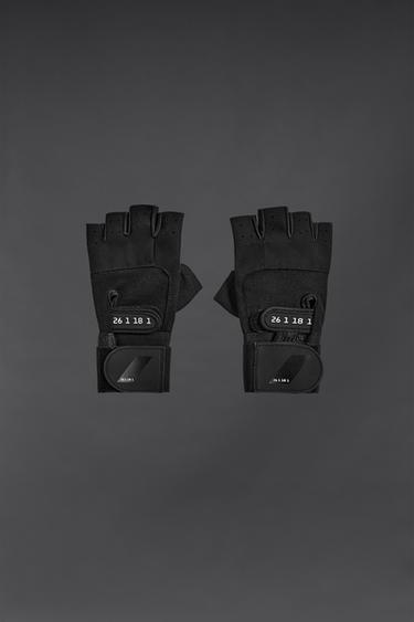 СПОРТИВНЫЕ ПЕРЧАТКИ — ЧЕРНЫЙ от Zara — изображение 0