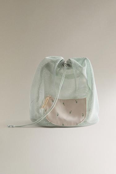 MOCHILA PLAYA INFANTIL HELADOS - Beige claro de Zara - Imagen 0