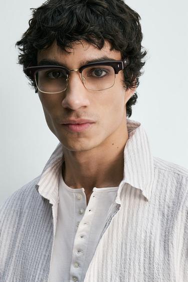 CHEMISE À RAYURES ET POCHE - rayures de Zara - Image 5