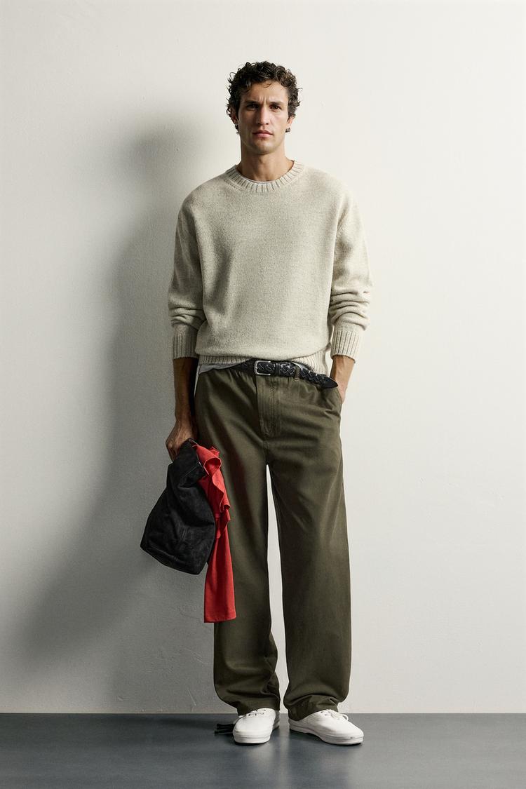PANTALÓN RELAXED FIT ALGODÓN