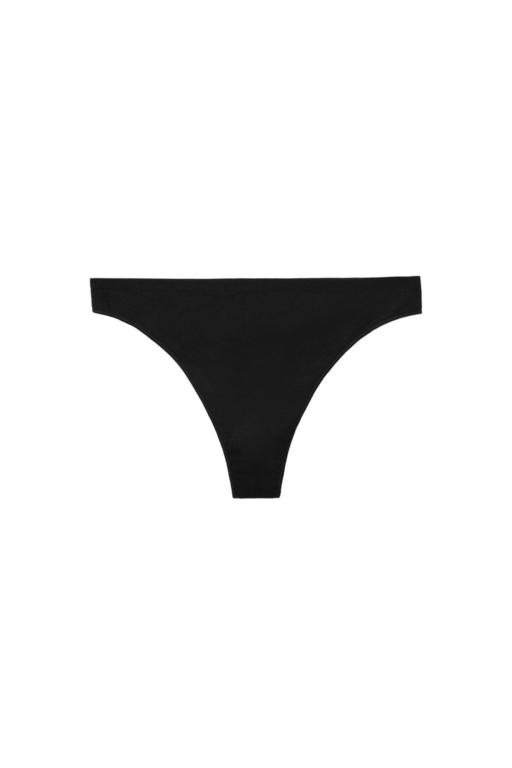 PLAIN SEAMLESS THONG - image 3