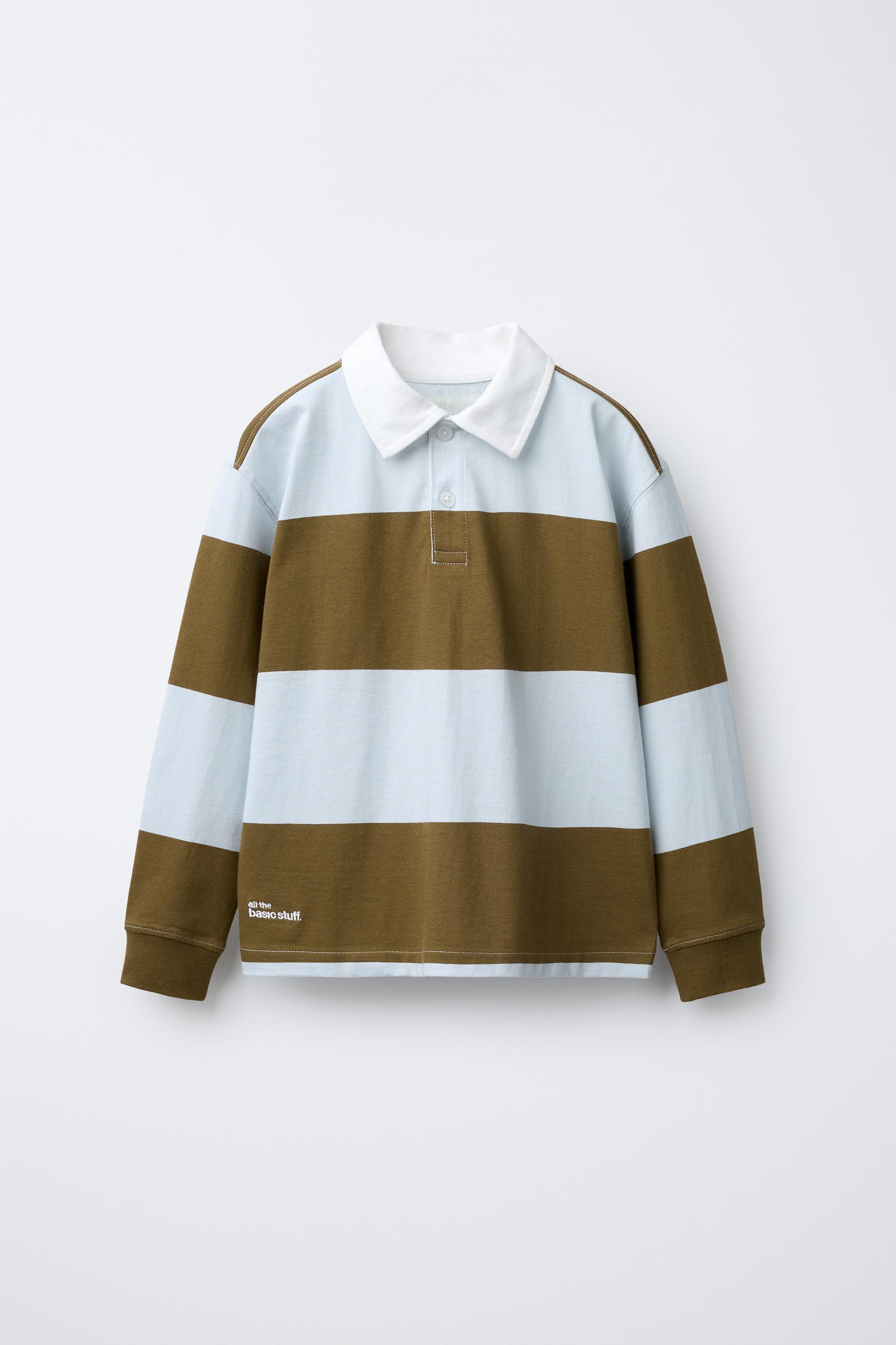 ★ドイツ発*ZARA*新作*STRIPED リヨセル長袖Tシャツ★ ☆ドイツ発*ZARA*新作*LIMITED EDITION/リヨセル長袖Tシャツ/W