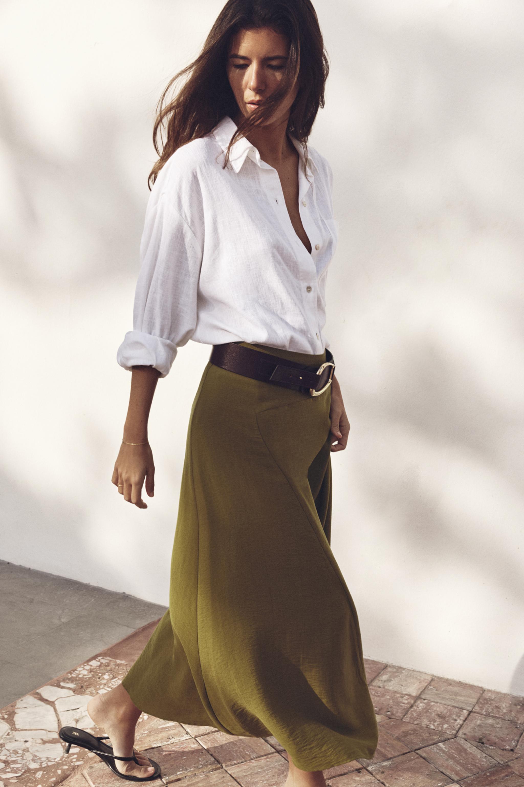 Moda Faldas Midi Zara Otoño Invierno 2019 Faldas Largas Zara