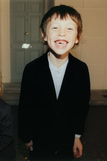 BLAZER TRAJE VELVET  - Marino de Zara