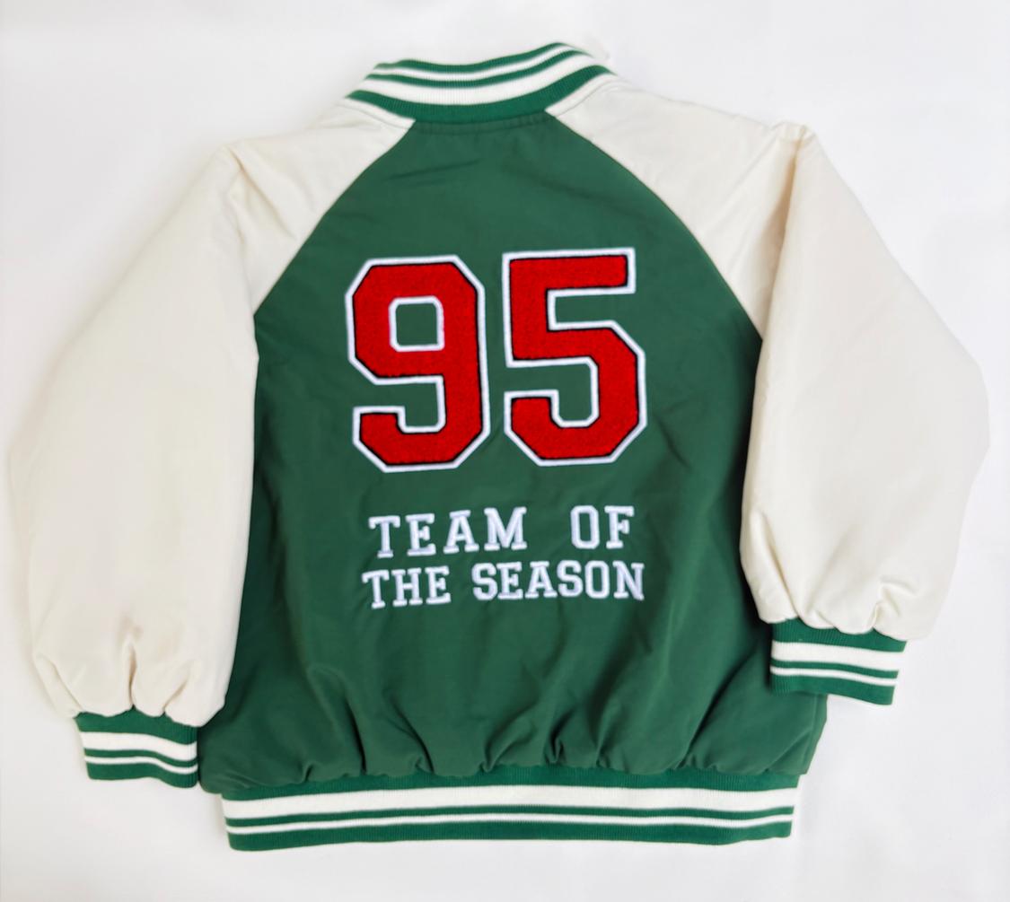 EMBROIDERED VARSITY BOMBER JACKET - Image 2