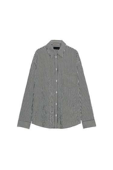 CAMISA FLUIDA RAYAS ZW COLLECTION - Rayas de Zara