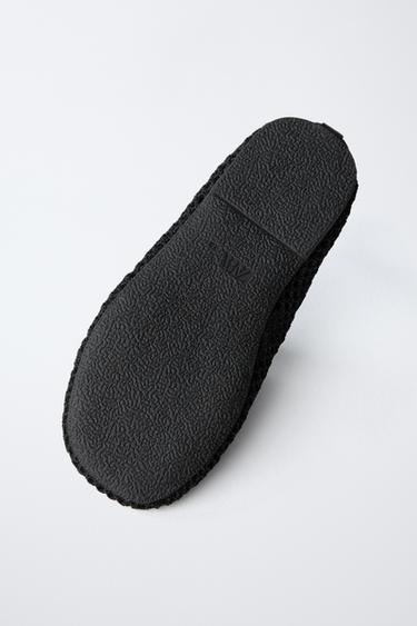 BALLERINES EN RÉSILLE - Noir de Zara - Image 6