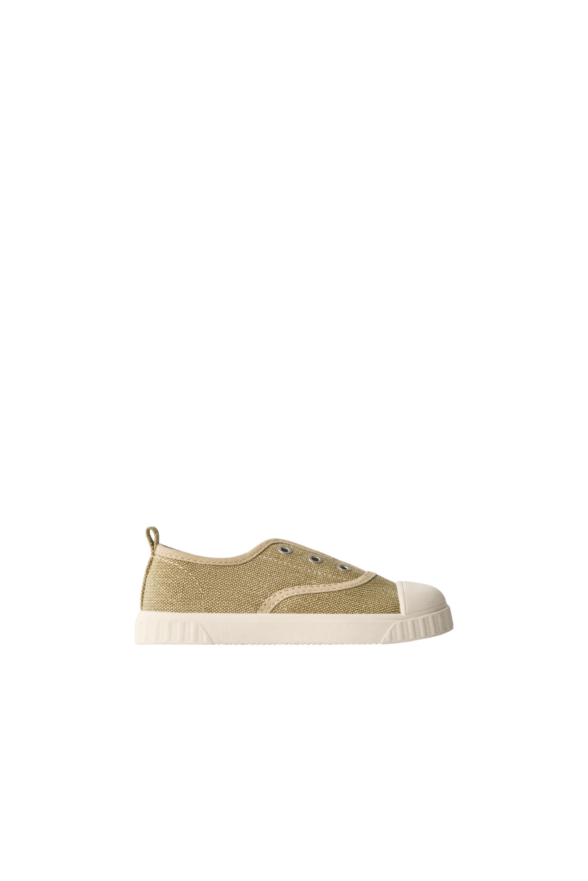 BASIC SNEAKERS — Light beige