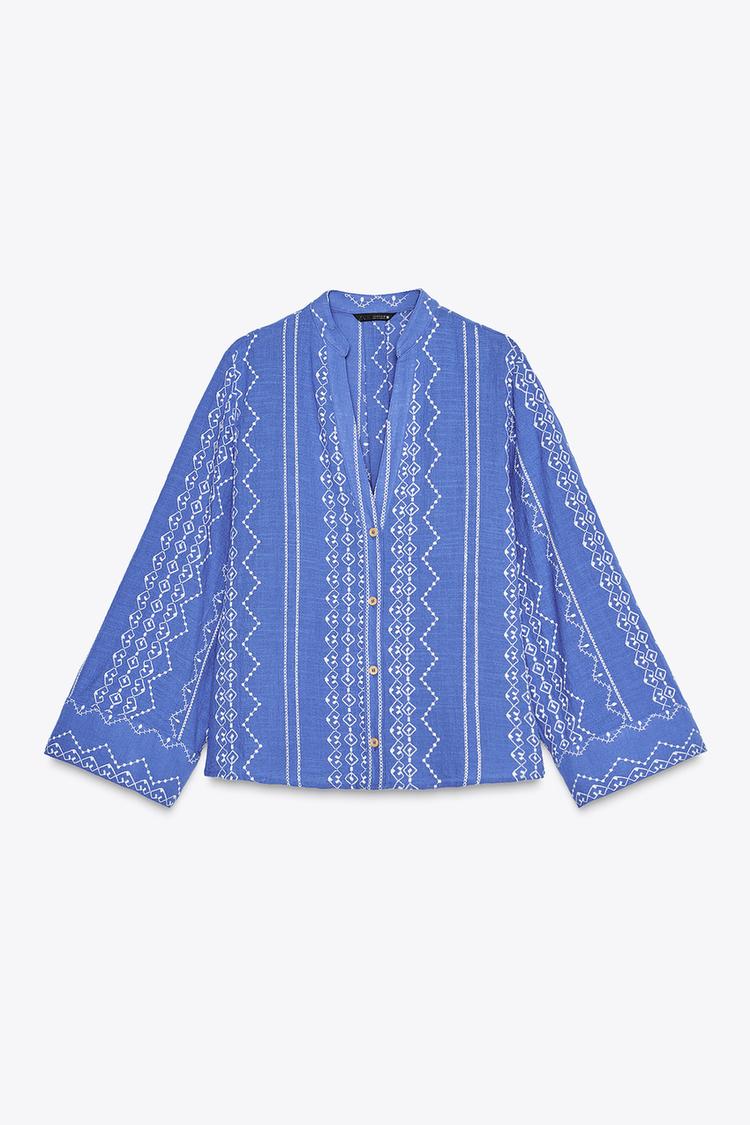 CHEMISE BRODÉE