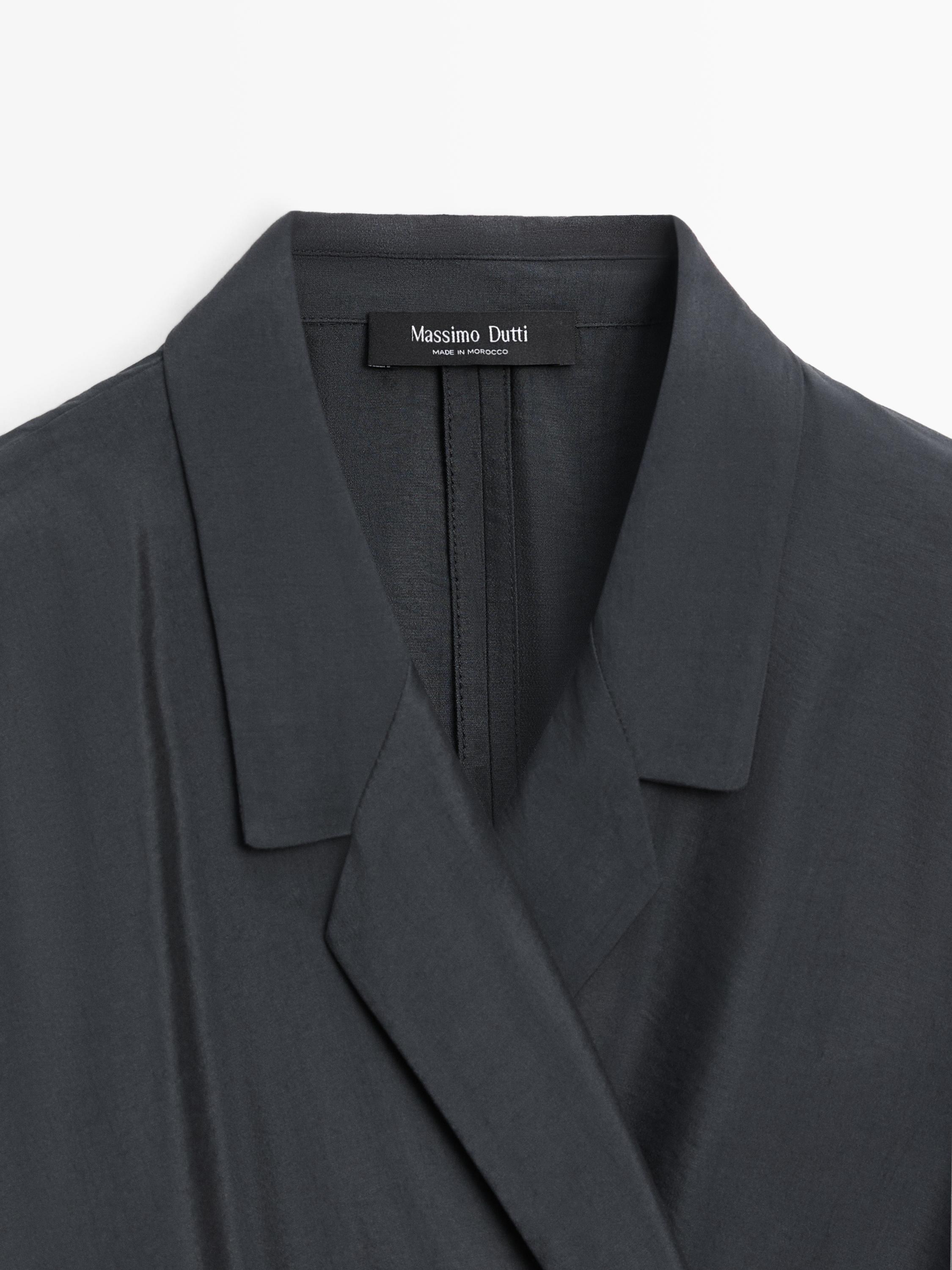 Robe midi drapée