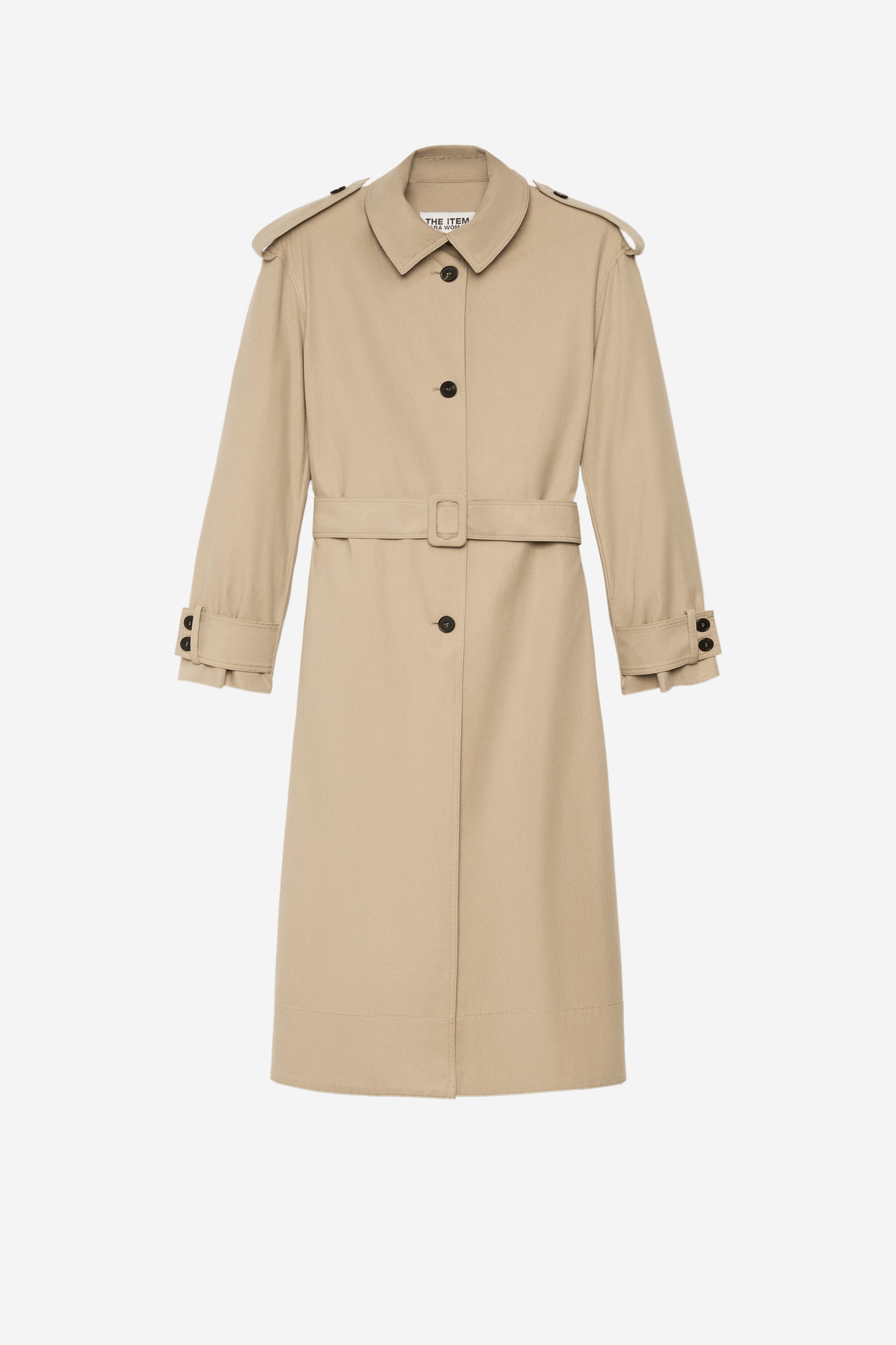 GABARDINE GILET AMOVIBLE 2 EN 1 - THE ITEM ZARA WOMAN
