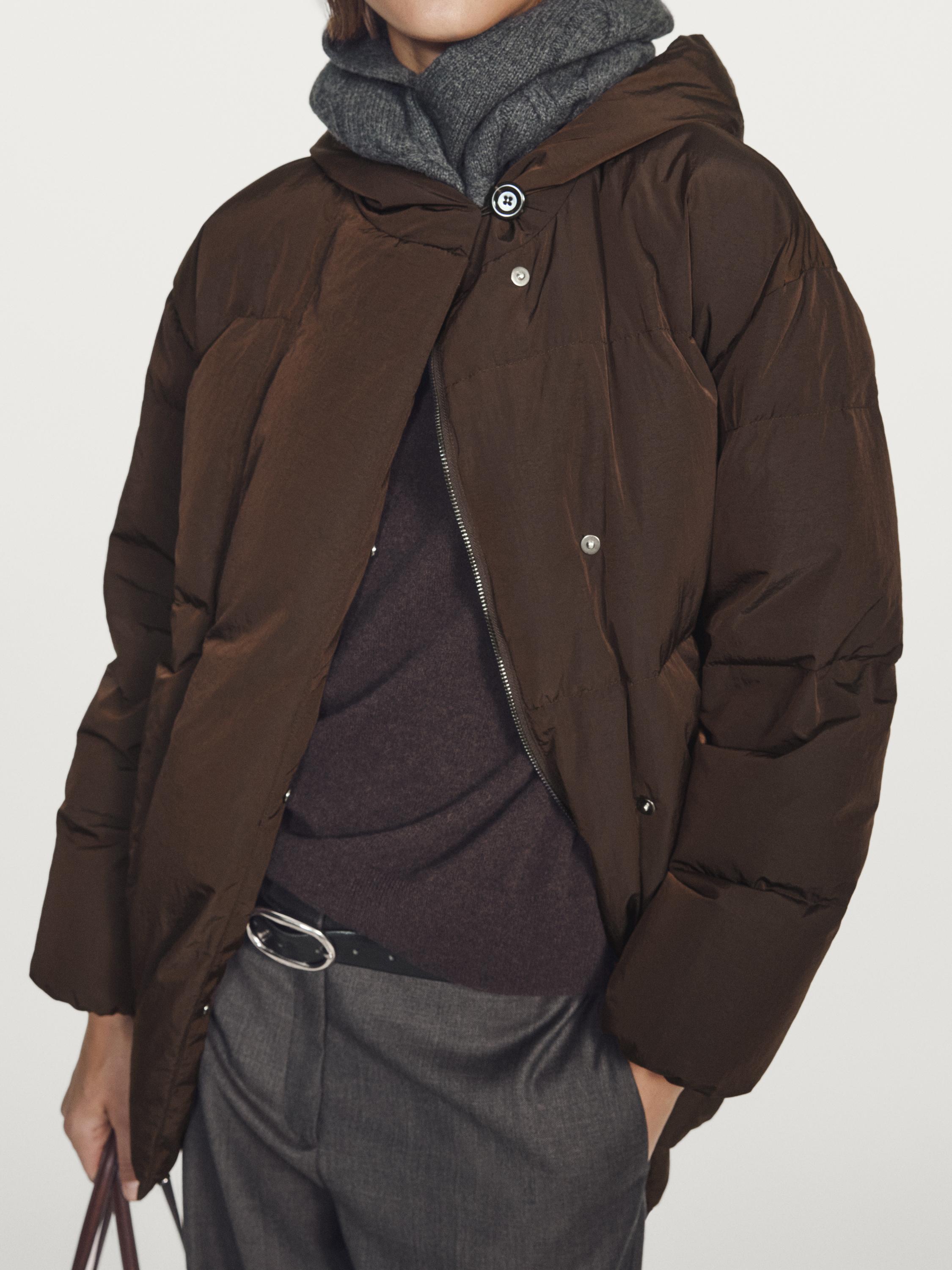 Veste matelassée à capuche déperlante