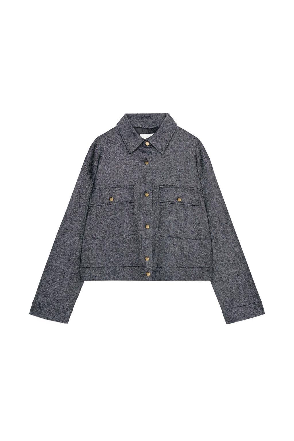 HERRINGBONE POCKET JACKET - image 3