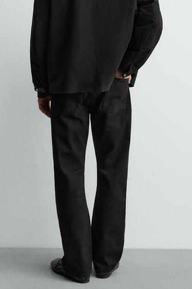 JEAN STRAIGHT FIT BOOTCUT AARON LEVINE X ZARA - Charbon de Zara - Image 2