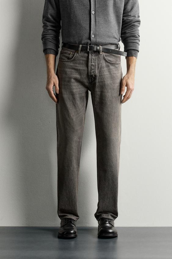Spodnie jeansowe o prostym kroju