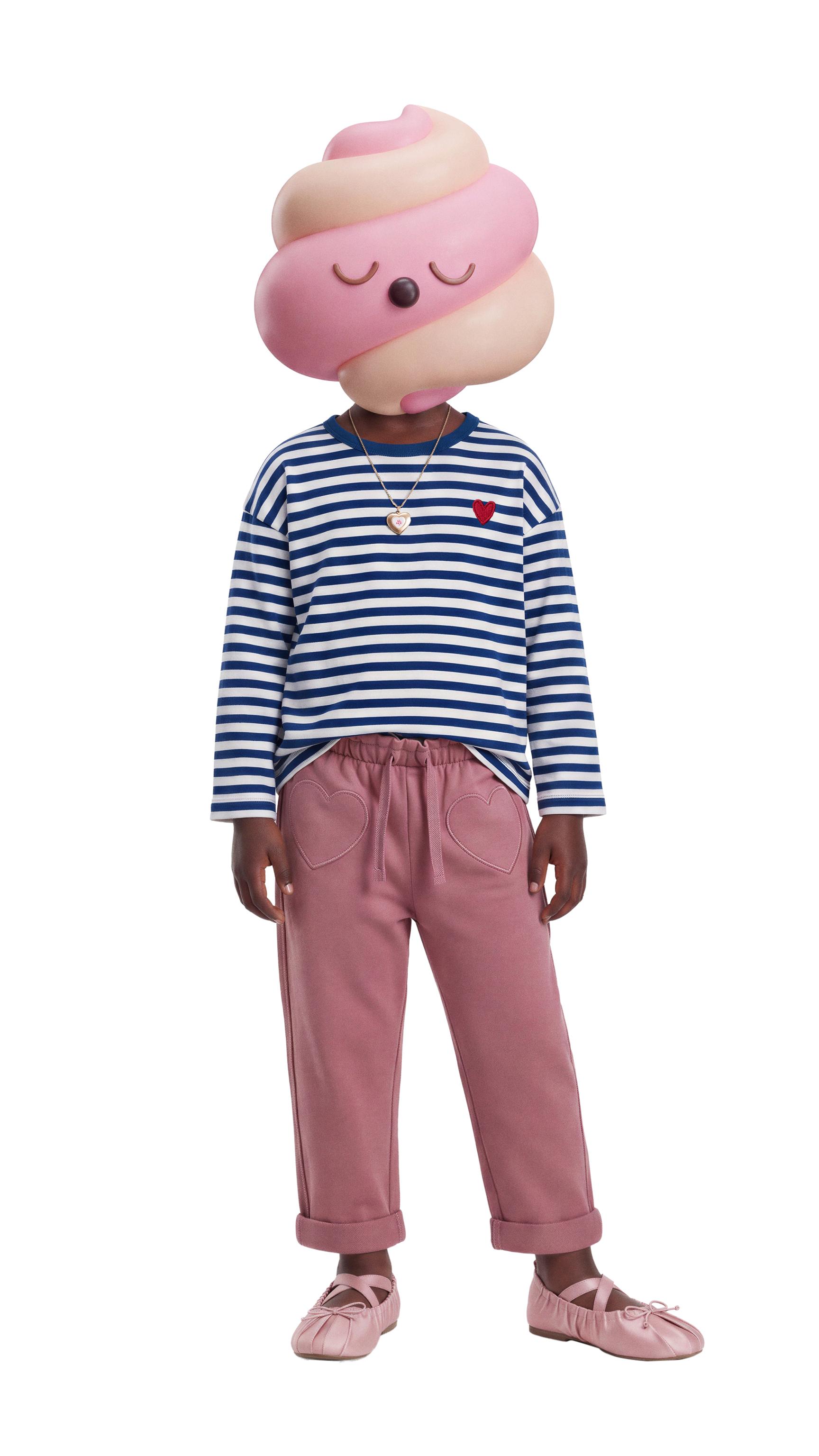 PLUSH HAMMER PANTS — Pink