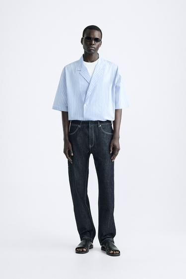 ДЖИНСЫ REGULAR FIT — СИНИЙ от Zara — изображение 0