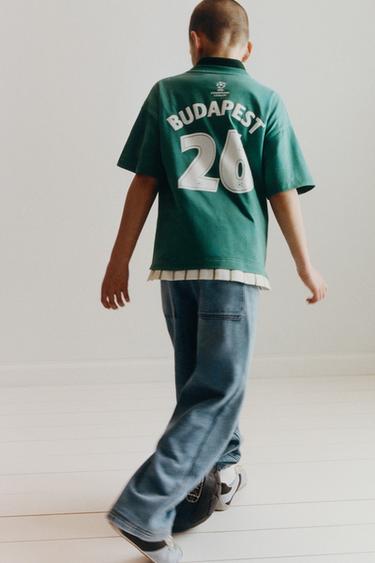 UEFA CHAMPIONS LEAGUE ® PRINTED T-SHIRT - Green by Zara