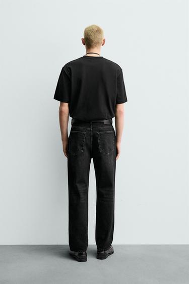 JEAN STRAIGHT ANKLE FIT ORIGINS - Noir de Zara - Image 2