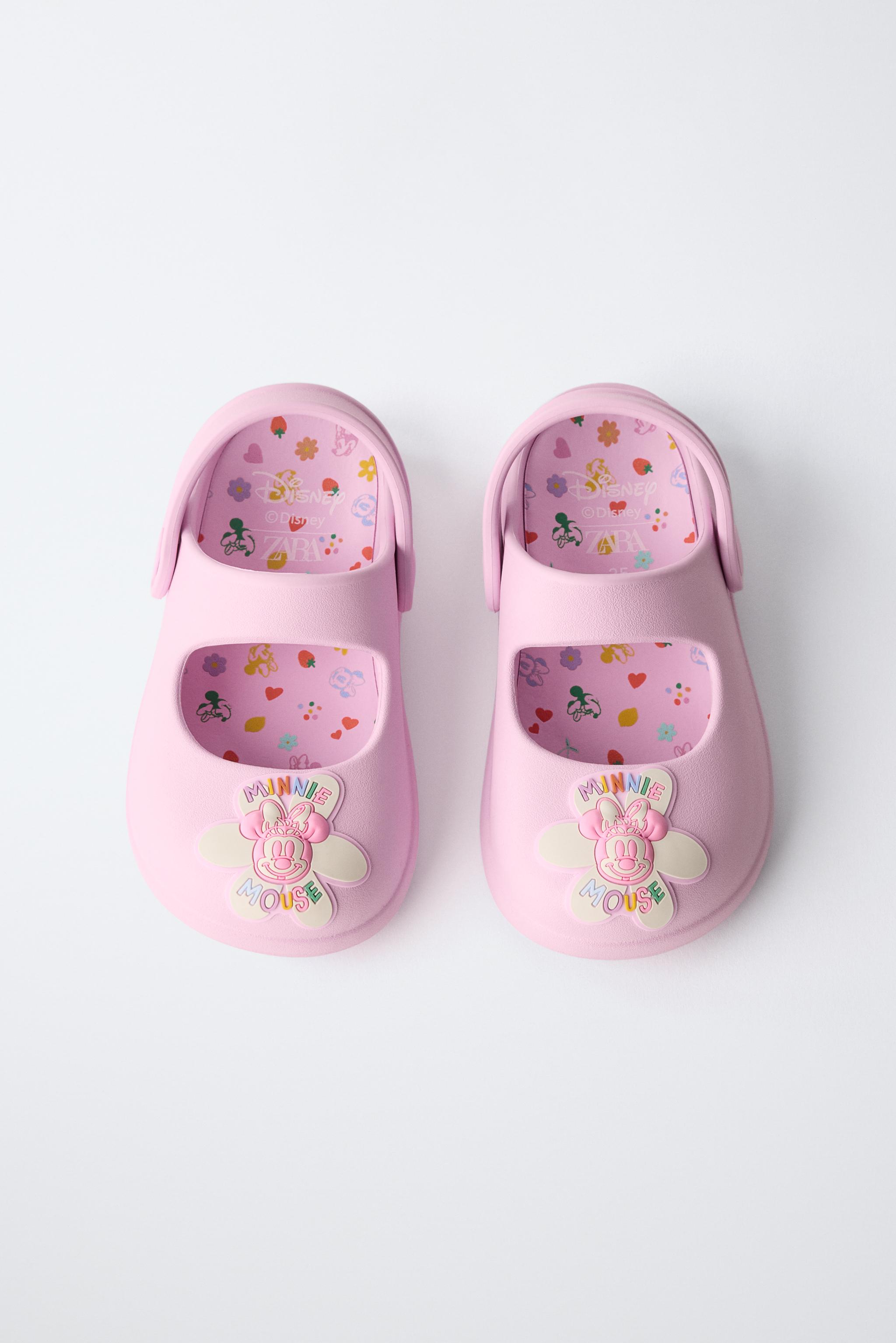 MINNIE MOUSE © DISNEY RUBBERIZED CLOGS — Pink