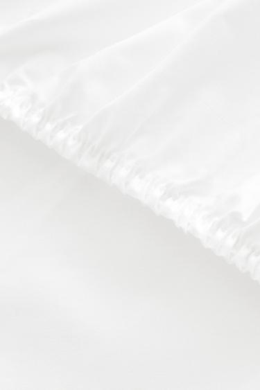 DRAP-HOUSSE COTON PERCALE | 40 CM DE HAUT (300 FILS) - Blanc de Zara - Image 7
