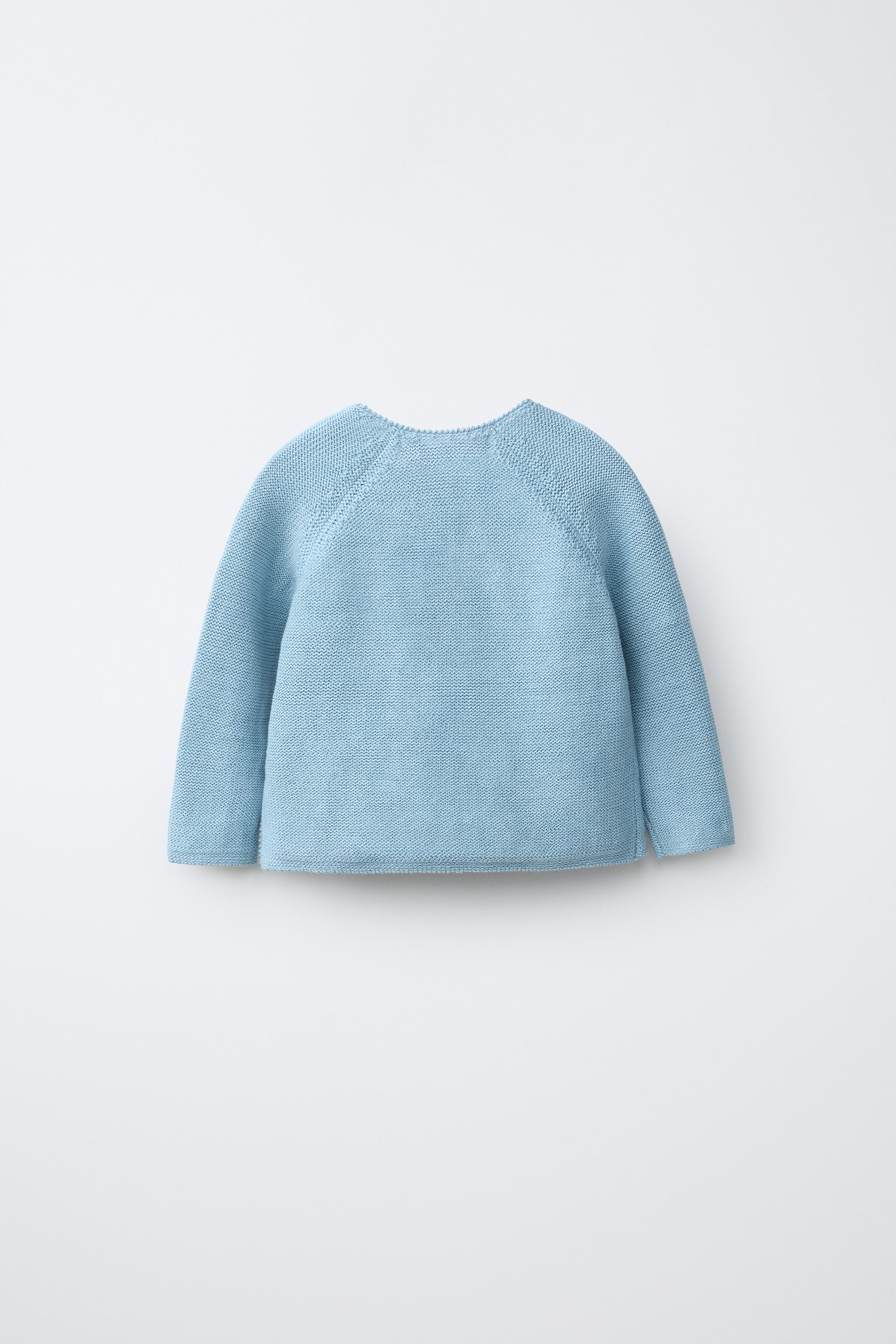 KNIT FISH APPLIQUÉ JUMPER