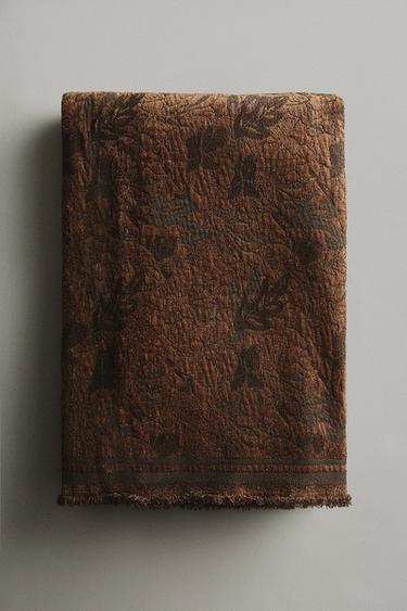 CHENILLE JACQUARD THROW - Pink by Zara - Image 4